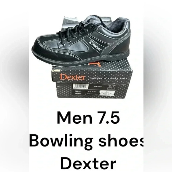 Dexter shoes, men 7.5 . Bowling  shoes, great pre owned condition . - Picture 1 of 12